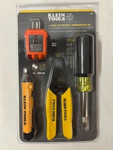 Klein Tools (92923) 4-Piece Electrician's Fundamentals Kit - Picture 1 of 3