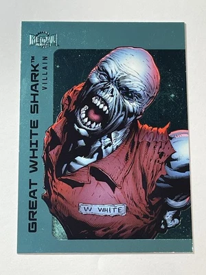 2025 SkyBox Metal Universe Batman Aqua FX #196 - Great White Shark - Image 1 of 2