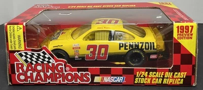 Coche Johnny Benson #30 Pennzoil 1997 edición previa campeones de carreras NASCAR 1:24 Foto 1 de 4