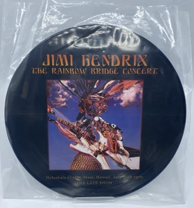 Jimi Hendrix Rainbow Bridge Concert The Late Show Picture Disc 1970 RRPD 012 - Imagen 1 de 6