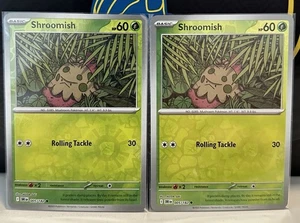 (2er Set) Pokemon Destined Rivals TCG Reverse Holo Karte - Shroomish (005/132) - Bild 1 von 1