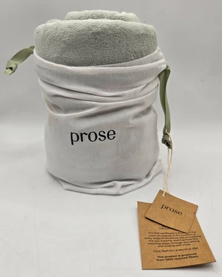 Prose Microfiber Hair Towel Wrap Green 23” x 37” Fast-Drying NEW - Image 1 of 4