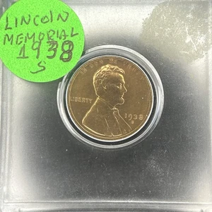 1938-S Lincoln Wheat Cent - Choice Gem Brilliant Uncirculated  Lustrous - Picture 1 of 5