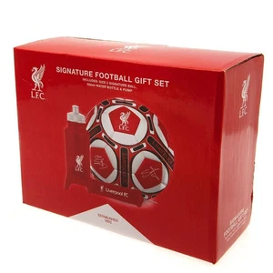 Liverpool FC Signature Gift Set Football Fan LFC Ball & Pump Official Licensed - Picture 1 of 7
