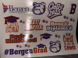 Bergen Community College Aufkleber - Bild 1 von 1