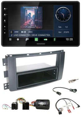 Kenwood Lenkrad Bluetooth USB DAB Autoradio für Smart ForFour 2004-2006 schwarz - Bild 1 von 4