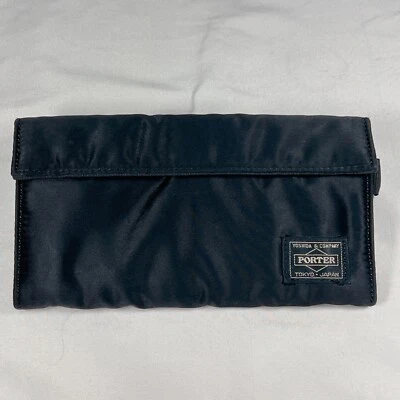 CARTERA LARGA YOSHIDA PORTER Tanker negra buen estado nailon unisex Foto 1 de 4