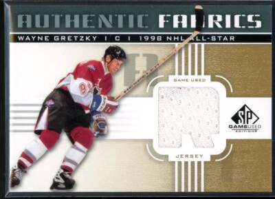 2011-12 SP Game Used Authentic Fabrics Gold #AFWG4 Wayne Gretzky - Image 1 of 2