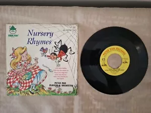 Peter Pan Records Kinderreime Little Miss Muffet + 6 Reime Vintage - Bild 1 von 2