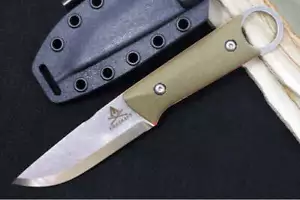 White River Knives FC-PKO Firecraft - Stonewash Finish / CPM-S35VN Steel / Micar - Picture 1 of 5