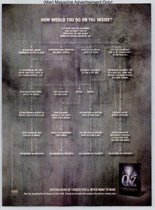 OZ HBO Series What Would You Do Inside Promo 2005 Full Page Print Advertisement - Picture 1 of 4