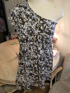 CLEARANCE Women Dress FOREVER  21 Pre-owned Cute Multicolored Rayon Size S/P - Picture 1 of 3