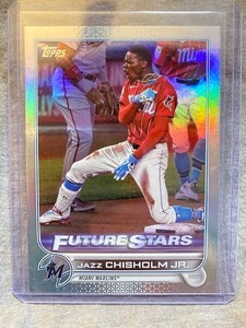 Jazz Chisholm Jr. 2022 Topps Series 1 Future Stars RAINBOW FOIL!! 