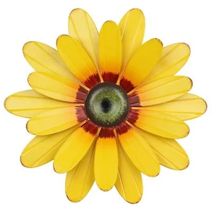 YEAHOME Sunflower Decor 11 Metal Flower Wall Decor Wall Art Decorations Su - Picture 1 of 7