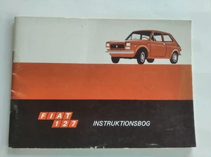 FIAT 127 INSTRUKTIOSBOG Handbook DUTCH LANGUAGE Original - Foto 1 di 7