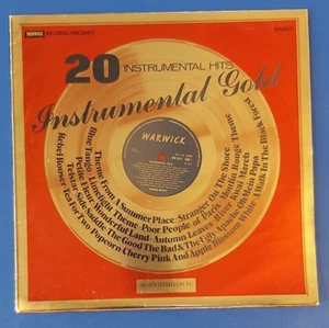 Instrumental Gold, 20 instrumental hits. 12'' 33 rpm vinyl record stereo - Picture 1 of 11