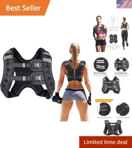 Versatile Weighted Vest for Men & Women - 12 lbs, Perfect for Strength Training - Picture 1 of 9