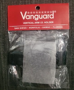 NEW Vanguard Vertical Arm I.D. Holder W/Hook Closure Straps - Picture 1 of 2