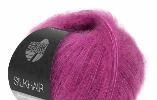 (kg/298€) Silkhair Lana Grossa 2x25g Fb. 75 magnolie Kid Mohair Seide PORTOFREI - Bild 1 von 1