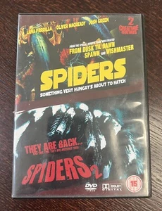 Spiders & Spiders 2 - DVD - Double Bill - 2006 - All Regions - free post from UK - Picture 1 of 2