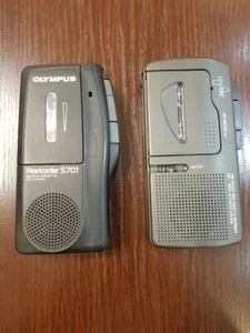 Olympus Pearlcorder S701 Works Great!+EDUTEC analogue dictaphone as a gift - Picture 1 of 9
