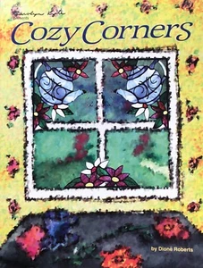 COZY CORNERS Stained Glass Pattern Book Stained Glass Supplies - Picture 1 of 1