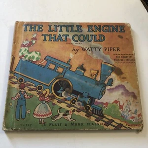 THE LITTLE ENGINE THAT COULD 1945 BOOK THE COMPLETE ORIGINAL EDITION NO 520 RARE - Picture 1 of 5