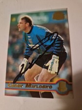 Signed Ludek Miklosko West Ham Trade Card 