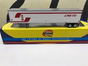 Athearn Ho Scale Crete Carrier Corp. 53' Duraplate Trailer RTR - Picture 1 of 5
