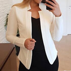 ?Women Summer Thin Long Sleeve Ladies Office Work Blazer Suit Coat Jacket OL Top
