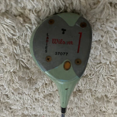 Wilson Walker Cup 1 madera 37077 diestro damas acero ~42"/conductor de golf vintage Foto 1 de 4