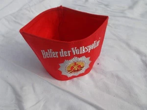 Uniforme bordado RDA original brazalete "Ayudante de la policía popular", policías - Imagen 1 de 5