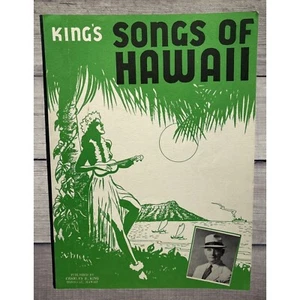 Songs of Hawaii Charle Edward King Piano Sheet Music Songbook 92 Songs 1950s - Picture 1 of 8