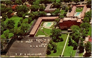 Postal de colección años 60 Kentwood Arms Motor Hotel Springfield Missouri MO - Imagen 1 de 2