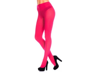 BONDS NEW PINK OPAQUE TIGHTS 70 DENIER QUALITY FREE FAST POST !! - Picture 1 of 3