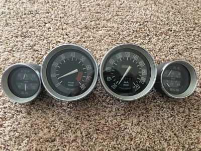 Alfa Romeo GTA Stradale Años 60 - Manómetros Sprint GT - Juego Completo Foto 1 de 4