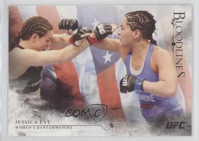 2014 Topps UFC Bloodlines Flag /148 Jessica Eye #50 Rookie RC - Image 1 of 2