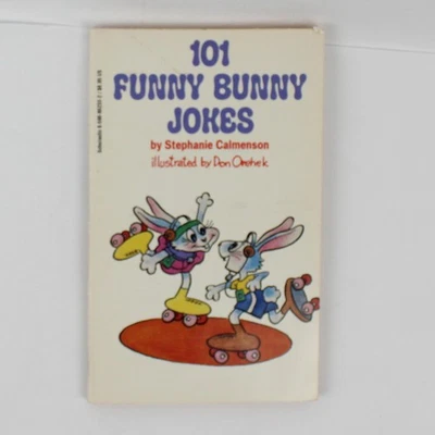 101 Funny Bunny Jokes by Stephanie Calmenson 1990 Paperback Scholastic Inc - Image 1 of 4