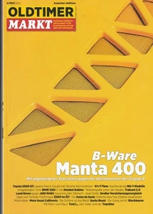 Oldtimer Markt Sammler Edition 03/2021 : Titelstory - Manta 400 - Bild 1 von 1