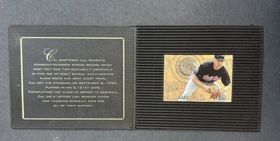 *¡Fleer Ultra Diamond Dust Cal Ripken Jr 1996 2086/2131!!! Foto 1 de 3