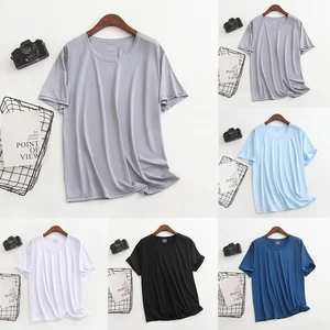 Ice Silk Quick Drying Men's Short Sleeve Shirt Perfect for Workouts and Sports - Picture 1 of 30