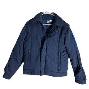 Vintage Obermeyer Jacke Skiwear Blau Mantel Herren Medium - Bild 1 von 8