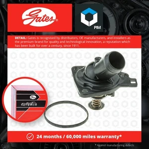 Coolant Thermostat fits HONDA ACCORD 2.0 03 to 08 Gates 19301RAF003 19301RAF004 - Picture 1 of 4