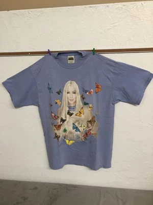 Cher Farewell Tour T-Shirt. Women’s Size Large  Butterflies Light Purple - Image 1 of 4