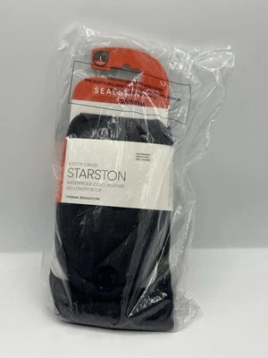Calcetines impermeables de longitud media Sealskinz Starston negros/grises unisex 10-12 lg nuevos Foto 1 de 4