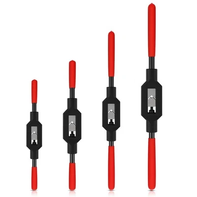 WILLBOND 4 Pcs Adjustable Tap Wrench Handle Tool Ratcheting for Tap Reamer (1... - Image 1 of 4