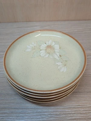 Vintage Denby - Daybreak - Side or Tea Plates Set of 6 - Appear Unused - Image 1 of 4