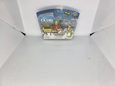 Club Penguin 2" Mix 'N Match Figura Pack SERIE 1 Space Alien/Spaceman Foto 1 de 2