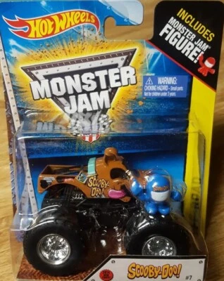 Hot Wheels Monster Jam Trucks Off Road Scooby-Doo caminhão e boneco escala 1:64 novo  - Imagem 1 de 4