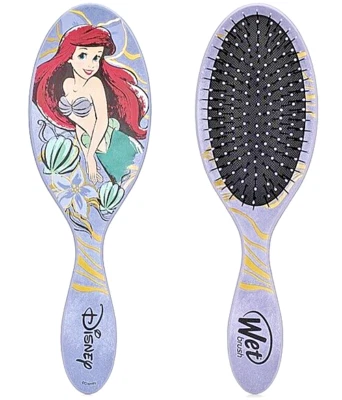 Disney Princesa Ariel Niñas Niños Cepillo de Pelo Húmedo/Seco 8.5" X 2.75" Suave NUEVO Foto 1 de 3